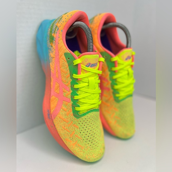 ASICS DynaBlast Orange Pop/Coral Running Shoes Athletic 1012A989-800 VGUC No Box - Picture 8 of 15